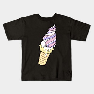 Cone Ice Cream Kids T-Shirt